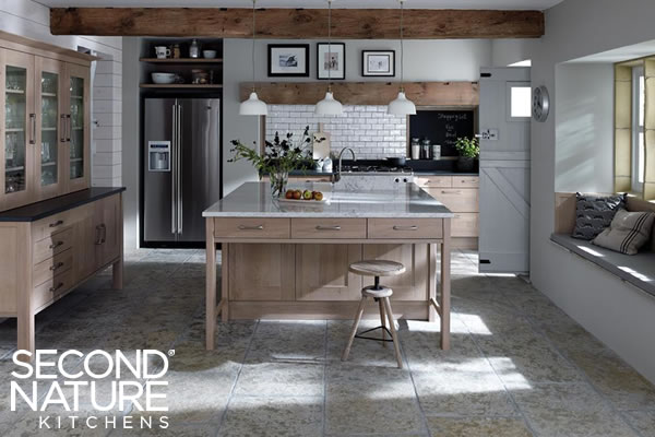 Verwood Kitchens and Bathrooms - Second Nature Broadoak Rye and Stone kitchen
